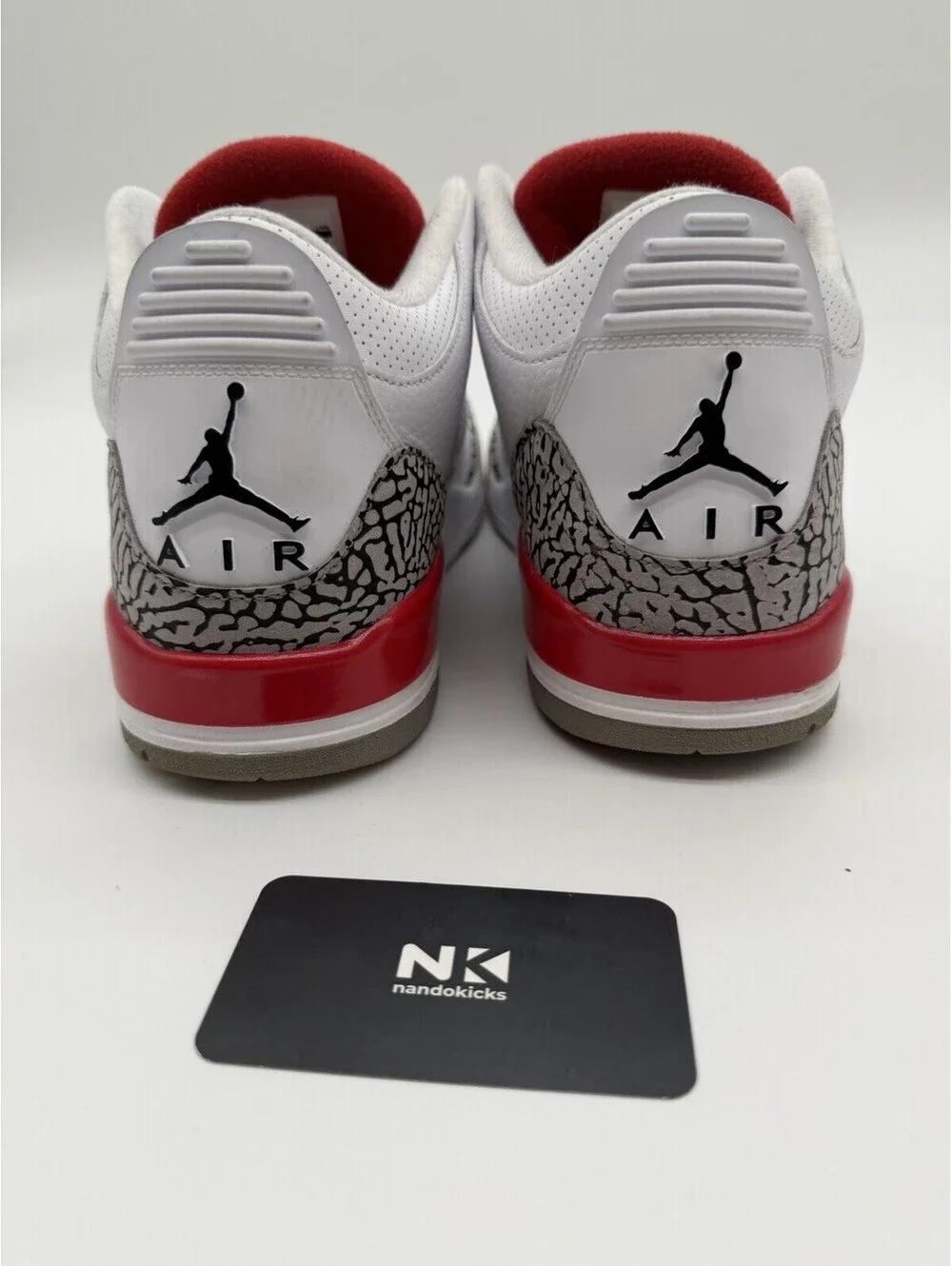 Nike Air Jordan Retro 3 Katrina Hall Of Fame 2018 Red • Size 11.5 • 136064-116